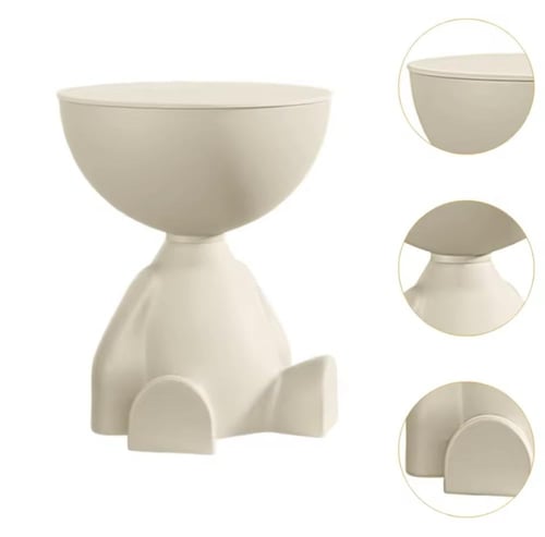 طاولة جانبية بتصميم فريد، بلمسة جمالية عصرية وفنية...