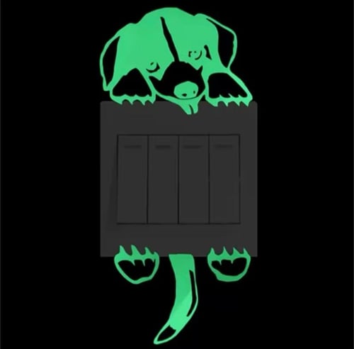 ملصقات حائطية رائعة تتوهج في الظلام مصممة لتزيين م...