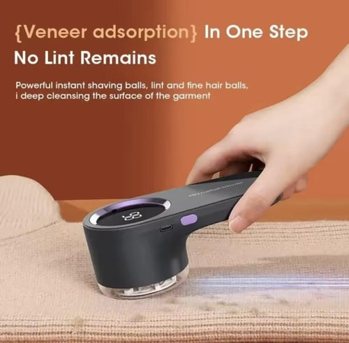 جهاز مصمم لإزالة الوبر وكرات الشعر من الملابس، تتم...