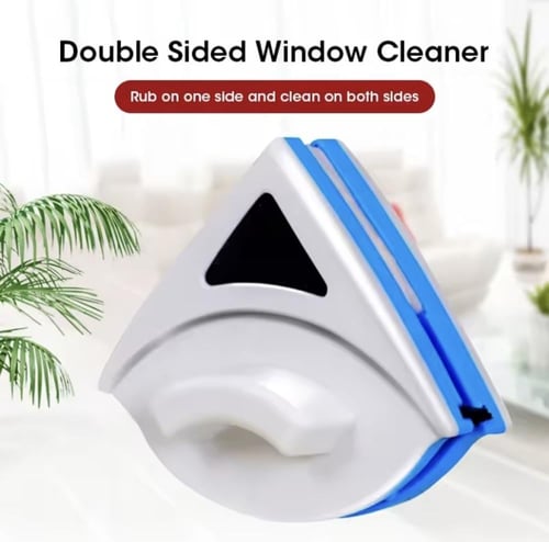 أداة تنظيف نوافذ مثلثة الشكل، مصممة لتقليل إجهاد ا...
