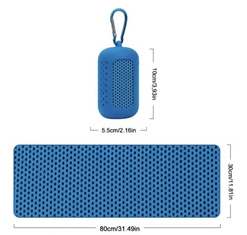 مجموعة من مناشف التبريد المصممة خصيصًا للأنشطة الر...