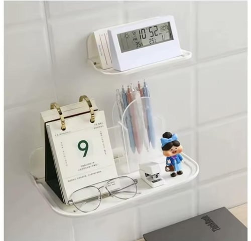 رف تخزين جداري قابل للطي. مصمم لتوفير المساحة وتخز...