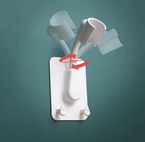 مجموعة من حوامل رؤوس الدش اللاصقة. تتميز بذراع مرن...