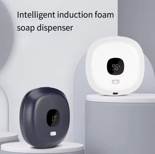 موزع صابون حائطي S1 رغوي ذكي يعمل بدون لمس، مصمم ل...