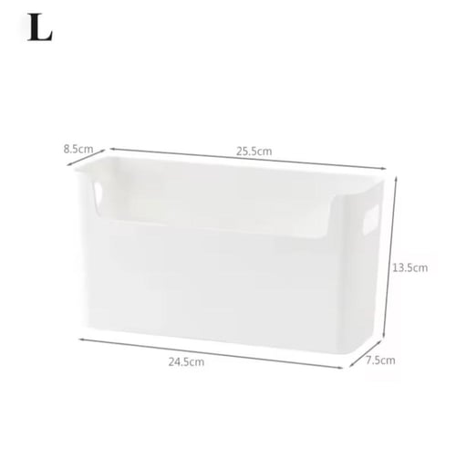 منظم جداري أنيق باللون الأبيض يُقدم حل لتنظيم مساح...