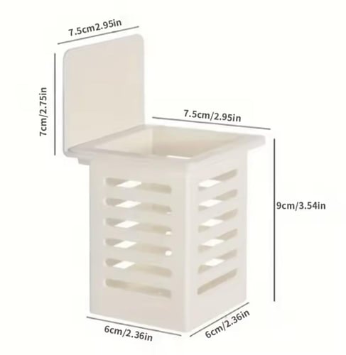 سلة تخزين جدارية صغيرة مثالية لتنظيم مستلزمات الحم...