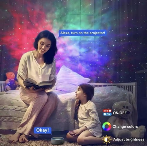 جهاز عرض ذكي يعمل بتقنية Wi-Fi ويخلق تأثيرات رائعة...