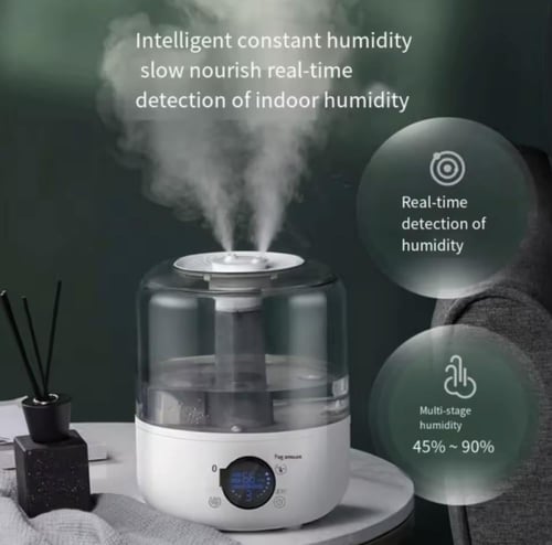 جهاز ترطيب من هومفيش، مصمم لترطيب الهواء بصمت باست...