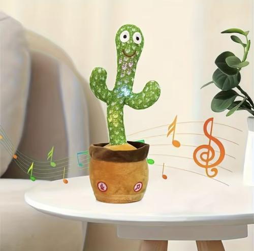 لعبة صبار راقصة ومغنية، صُممت لتتحرك بإيقاع موسيقي...