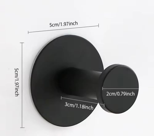 مجموعة عصرية من الخطافات الجدارية بتصميم أنيق وبسي...