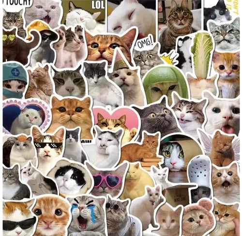 مجموعة من الملصقات المرحة والملونة. يمكن استخدامها...