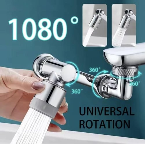 موسع صنبور متعددة الاستخدامات تسمح بالدوران بزاوية...