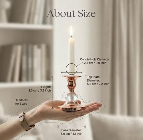 قطعتين من حوامل الشموع المزخرفة. تتميز بتصميم كلاس...