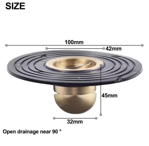 مصرف أرضي بقطر كبير جدًا، مصمم لعزل الروائح. يتميز...