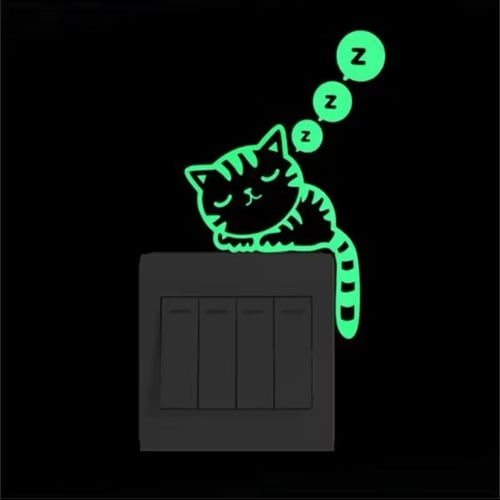 ملصقات حائطية رائعة تتوهج في الظلام مصممة لتزيين م...