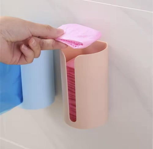 موزع أكياس بلاستيكية يُثبّت على الحائط. صُمم خصيصً...