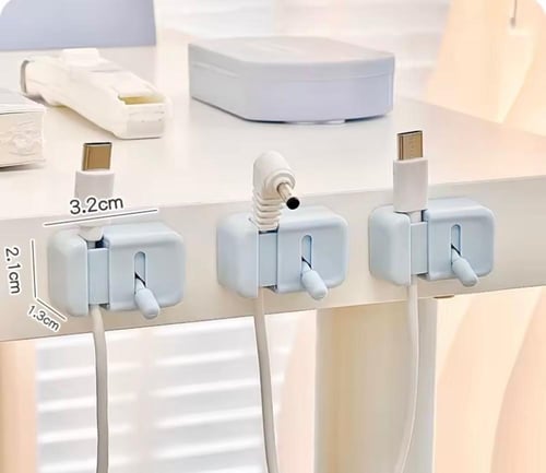 مجموعة من منظمات الكابلات سهلة التركيب، مصممة للحف...