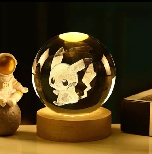 كرة كريستالية مزخرفة بنقش ثلاثي الأبعاد مفصل لشخصي...