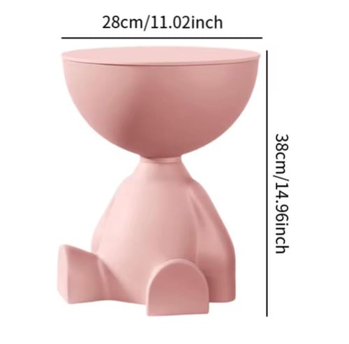 طاولة جانبية بتصميم فريد، بلمسة جمالية عصرية وفنية...