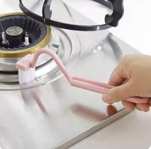 فرشاة تنظيف مصممة خصيصًا لتنظيف أسفل حافة المرحاض...