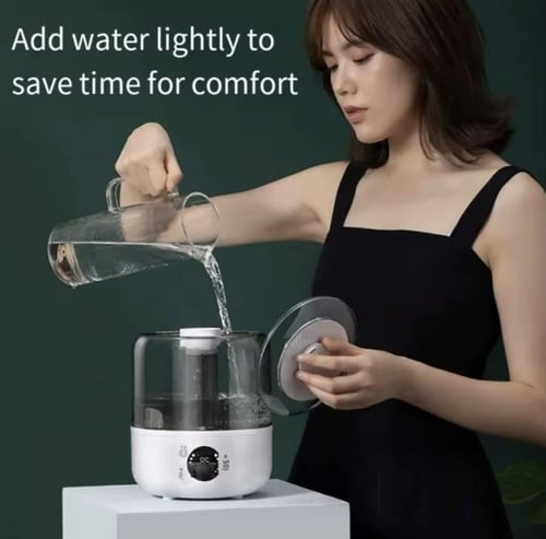 جهاز ترطيب من هومفيش، مصمم لترطيب الهواء بصمت باست...