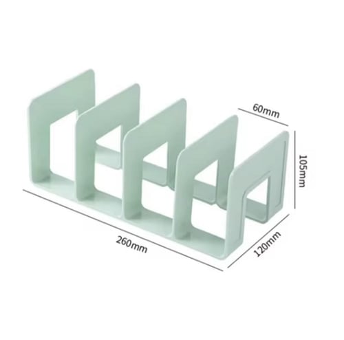 مجموعة من دعامات الكتب القابلة للتعديل، مصممة لتنظ...