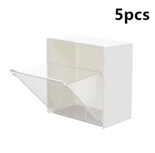 صناديق تخزين مثبتة على الحائط، مصممة لتنظيم مستحضر...