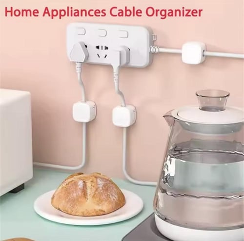 مجموعة من حامل كابلات مغناطيسي، مصممة لتنظيم الكاب...