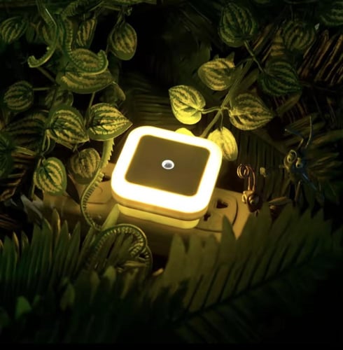 مصباح ليلي LED متعدد الاستخدامات بتصميم مربع عصري...