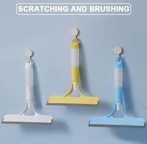 منظف نوافذ متعدد الوظائف، يتميز بتصميم مدمج للرش و...