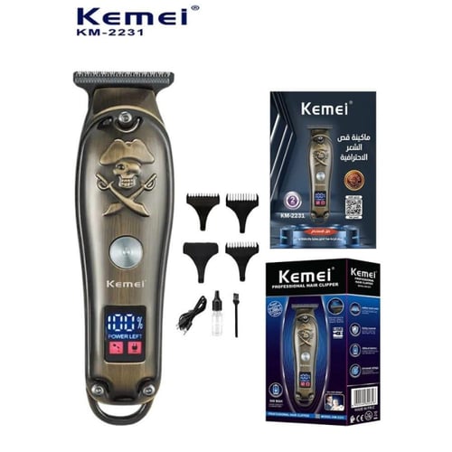 ماكينة حلاقة كيمي بشاشة رقمية وشحن USB - الإصدار ا...