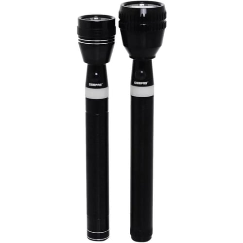 جيباس كشاف LED قابل للشحن - قطعتين - أسود - GFL 46...