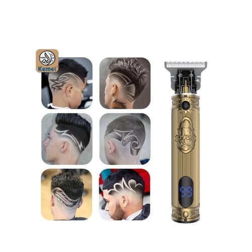 كيمي مشبك الشعر واللحية قابل للشحن مع شاشة رقمية ل...