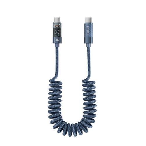 موج ماكس كابل قماش - تايب سي الى تايب سي - 60 واط...