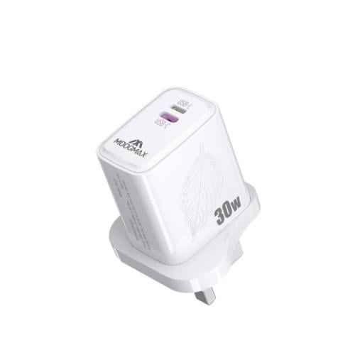 موج ماكس اري ا - 30 واط - منفذين - أبيض