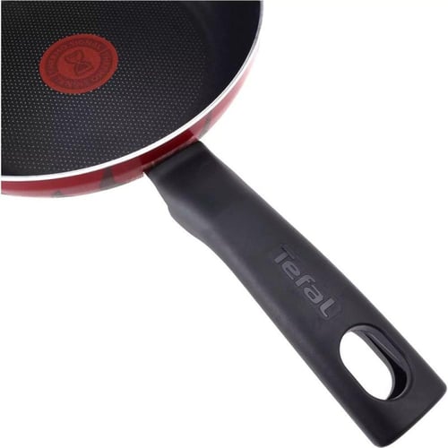 تيفال مقلاة تمبو فليم - 20 سم - أحمر وأسود - C3040...