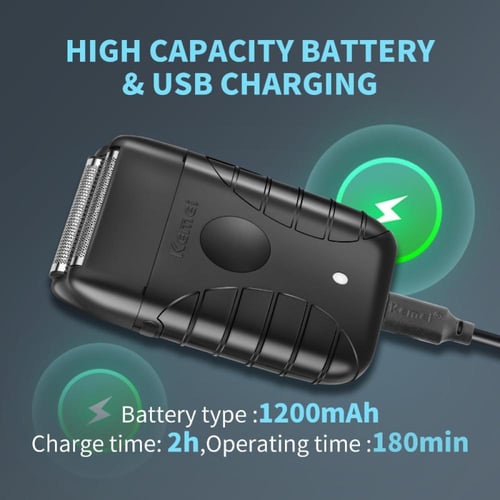 ماكينة حلاقة كيمي الكهربائية للرجال - لاسلكية وقاب...