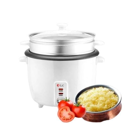 دي إل سي طباخة الأرز - 600 مل - 350 واط - أبيض - D...