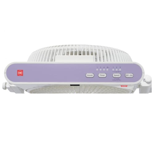 KDK مروحة ستاند بوكس 3 سرعات - شفرة بلاستيك - أبيض...