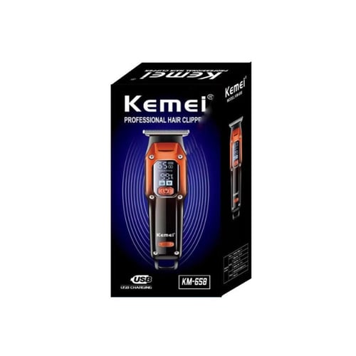 كيمي ماكينة قص الشعر الاحترافية للرجال مع شاشة LED...