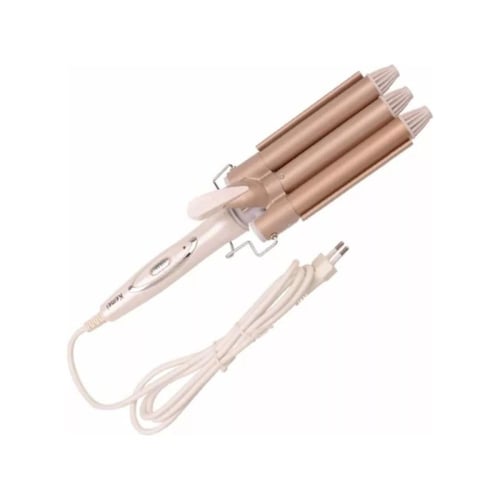 جهاز تجعيد الشعر كيمي بثلاث أسطوانات مع إعدادات حر...