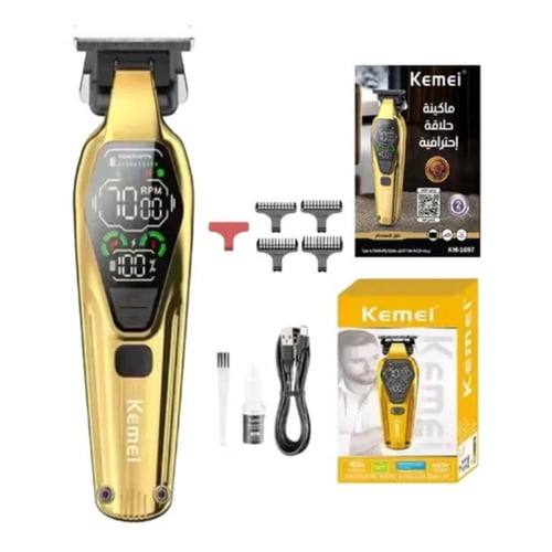 كيمي ماكينة حلاقة الشعر الاحترافية القابلة للشحن م...
