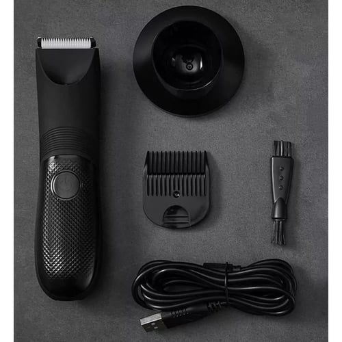 كيمي ماكينة تشذيب الشعر للرجال - جاف ورطب - إضاءة...