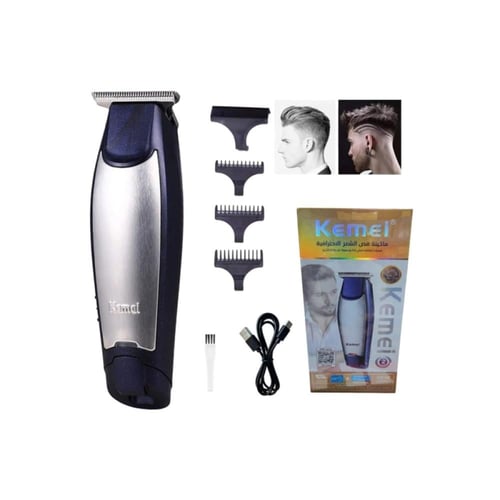 كيمي طقم الحلاقة الكهربائية للجسم 3 في 1 - أزرق وف...