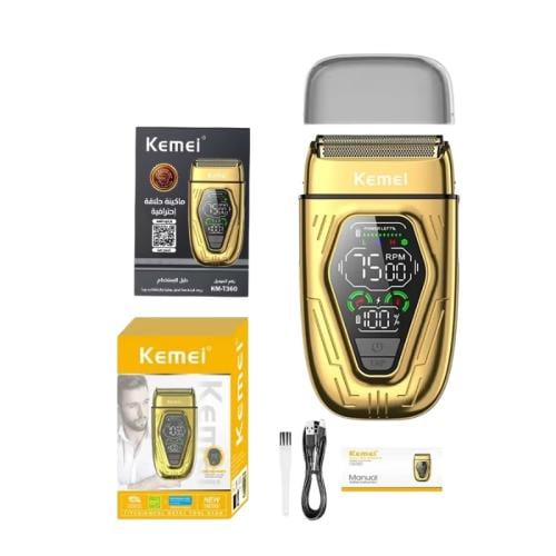 كيمي ماكينة إزالة شعر الوجه للرجال القابلة للشحن -...