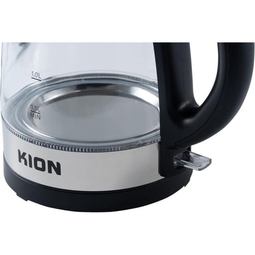 كيون غلاية كهربائية - 1700 واط - أسود وشفاف - KHD/...