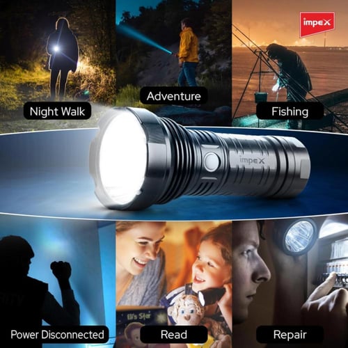 امبكس كشاف LED قابل لاعادة الشحن - ULTRA X40