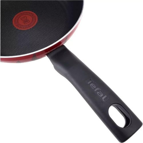 تيفال مقلاة تمبو فليم - 32 سم - أحمر وأسود - C3040...