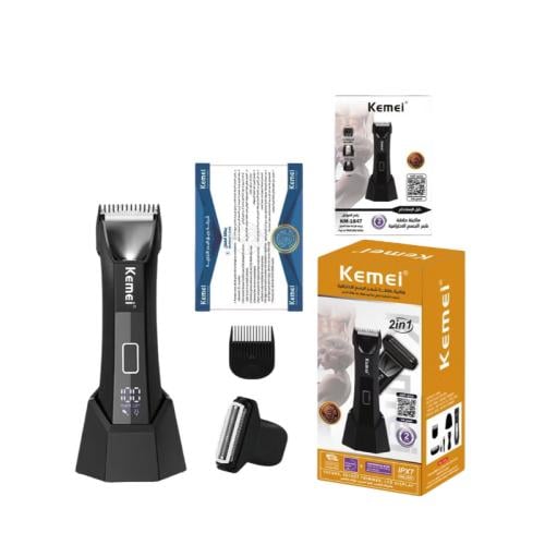 كيمي ماكينة حلاقة وتشذيب للمناطق الحساسة وجميع أجز...