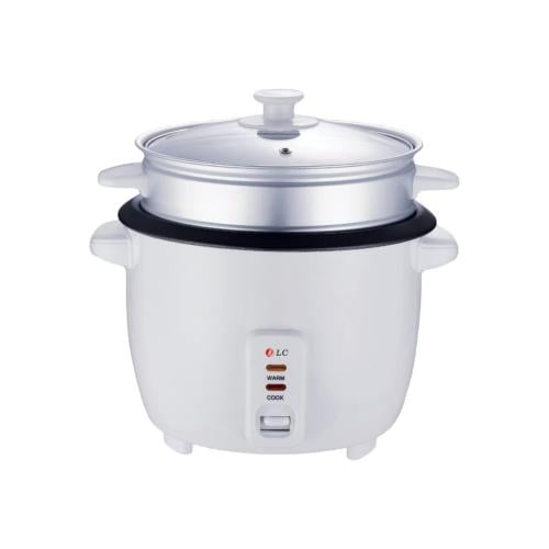 دي إل سي طباخة الأرز - 2.8 ليتر - 1000 واط - أبيض...